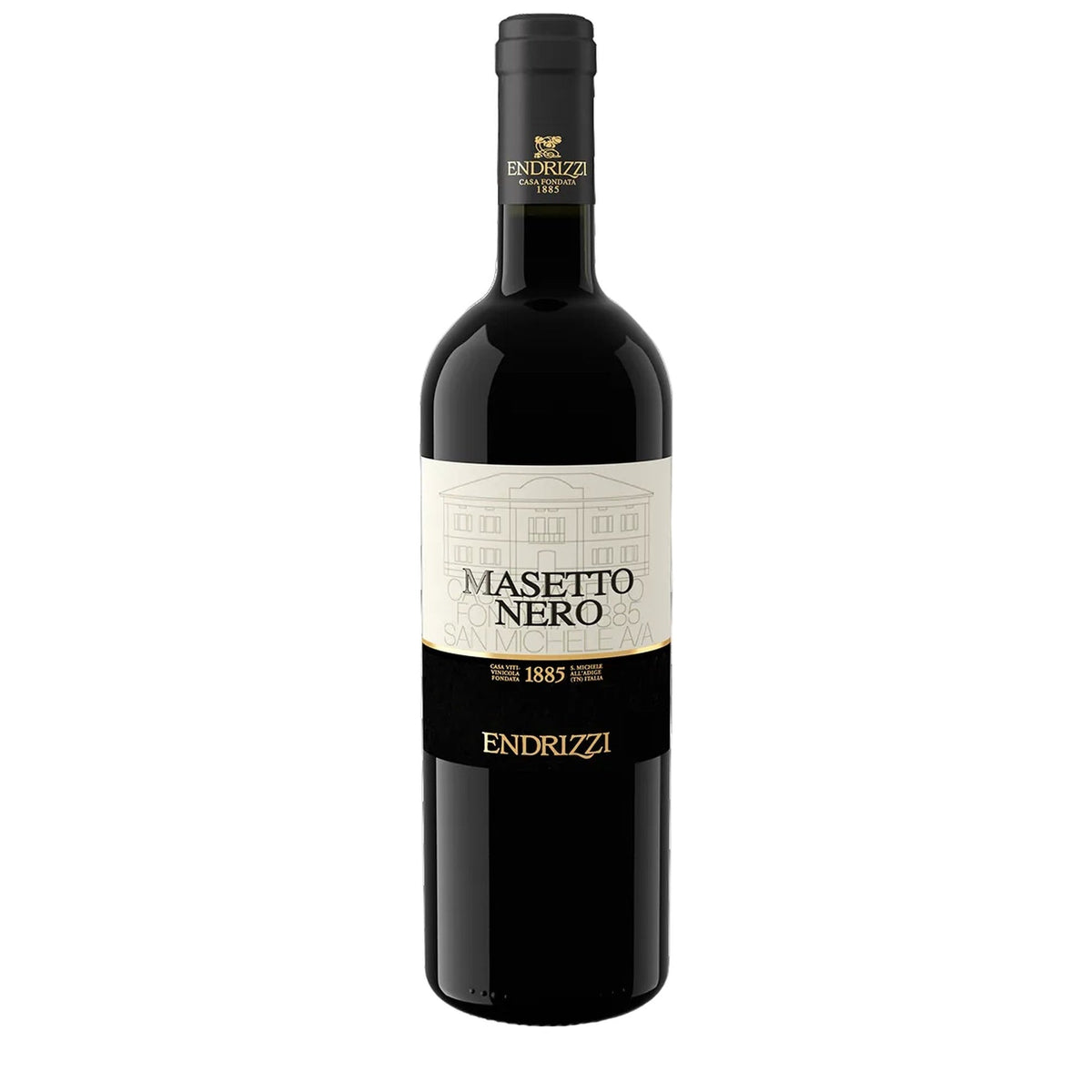 Endrizzi Masetto Nero – Rode wijn – Sauvignon, Merlot, Teroldego, Cabernet, Cabernet Sauvignon – uit Trentino, Italië