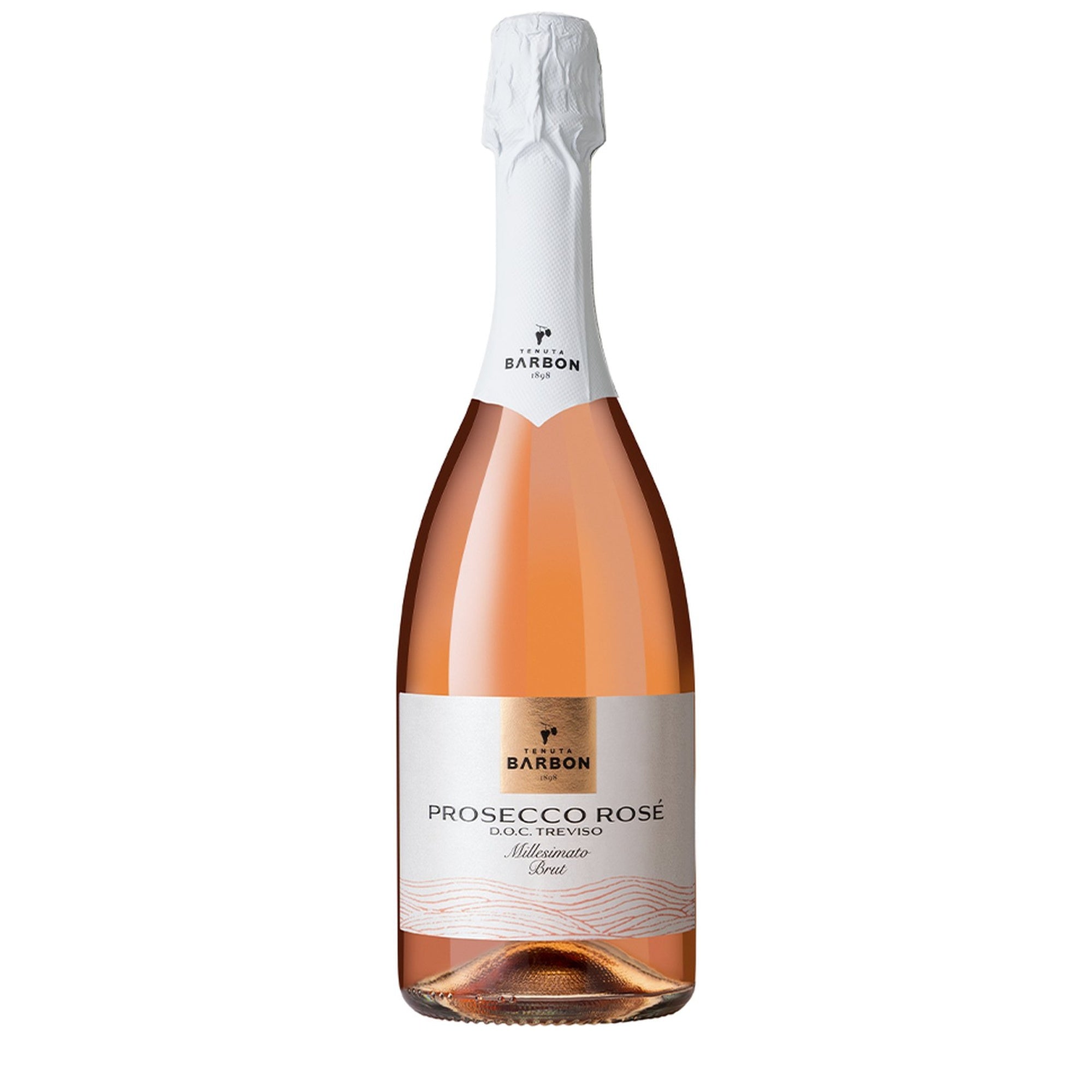 Prosecco Rosè Millesimato Brut DOC Treviso – Mousserende wijn – Glera, Carmenère – uit Veneto, Italië